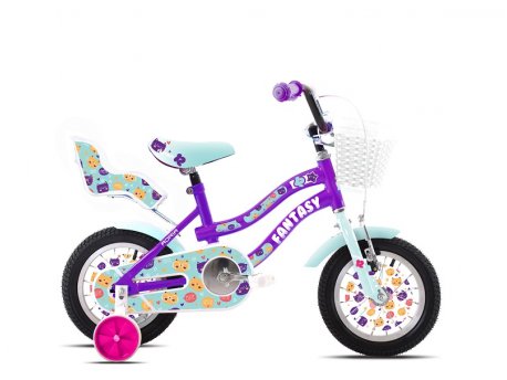 BMX Fantasy 12 ljubičasto-tirkiz