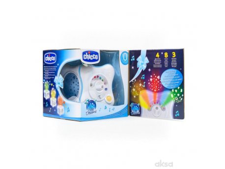 CHICCO Muzički projektor u obliku kocke (fd)-plavi