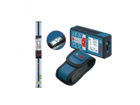 BOSCH plavi alat GLM 80 laserski daljinomer + R60 merna vodjica