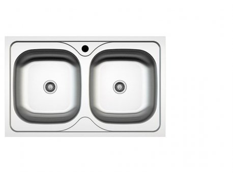 ZILAN ZLN0209 SUDOPERA DUPLA 50X80 CM