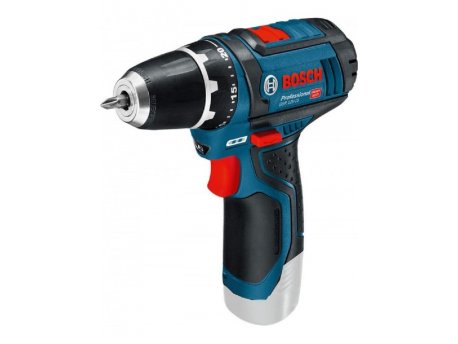 BOSCH plavi alat GSR 12V-15 S Akumulatorska bušilica-odvrtač Solo