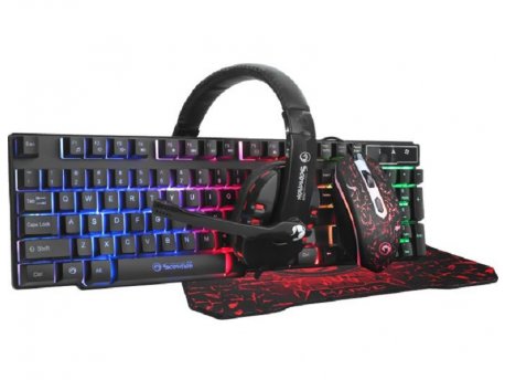 MARVO TASTATURA+MIS+SLUSALICE CM370