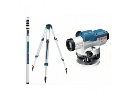 BOSCH plavi alat GOL 32 D nivelir + BT 160 stativ + GR 500 merna letva