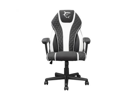 WHITE SHARK PIRATE Crno/Bela  GAMING STOLICA