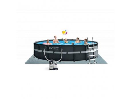 INTEX ULTRA XTR FRAME bazen sa metalnim okvirom i pescanom pumpom 4.88 x 1.22