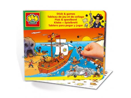 SES CREATIVE Zalepi-odlepi pirati
