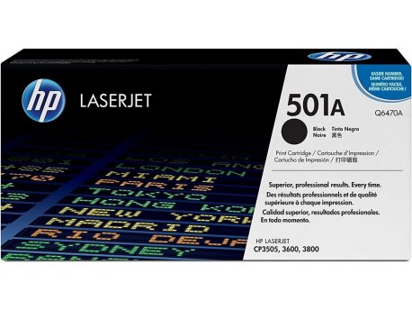 HP Black CLJ 3600/3800/CP3505 [Q6470A]