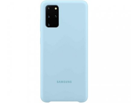 SAMSUNG S20+ silikonska futrola PLAVA