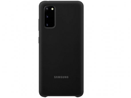 SAMSUNG S20 silikonska futrola CRNA