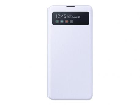 SAMSUNG Futrola preklop Note 10 Lite S View BELA EF-EN770-PWE