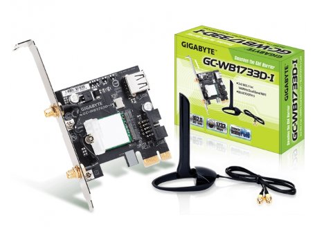 GIGABYTE GC-WB1733D-I rev. 1.0 bluetooth + wireless card