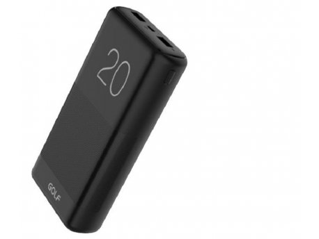 GOLF Power Bank 20000mAh G81 2USB CRNI
