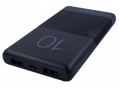 GOLF Power Bank  10000mAh G80 2USB crni