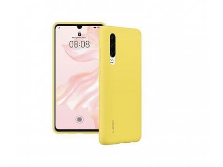 HUAWEI P30 silikonska futrola ZUTA