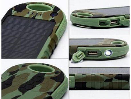 Xwave Eksterna baterija Camp L60 solarni MILITARY