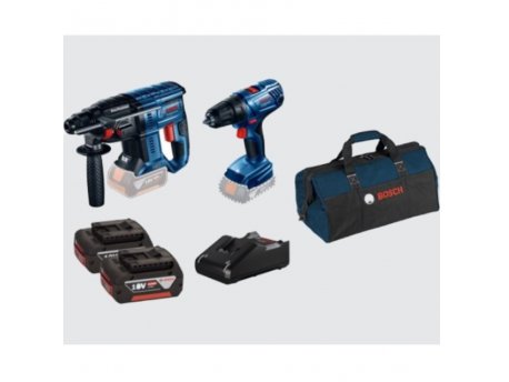 BOSCH plavi alat GBH 180-LI  + GSR 180-LI Set akumultorskih alata