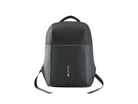 CANYON Anti-theft backpack for 15.6 laptop, black gray (CNS-CBP5BB9)
