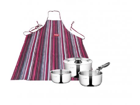 LAMART LT0012 kuhinjska kecelja + LT1009 set posudja