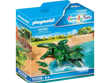 PLAYMOBIL Family Fun Porodica aligatora