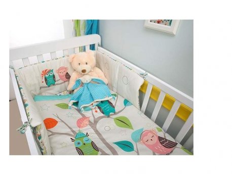SMART TRIKE POSTELJINA SET  JOY OWL 3/1