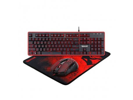 REDRAGON 3 in 1 Combo S107 Keyboard, Mouse and Mouse Pad