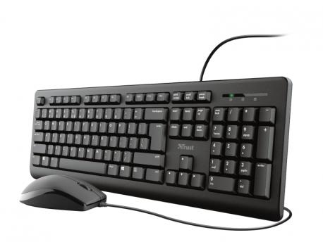 TRUST Tastatura+ miš Primo US, crni   23970