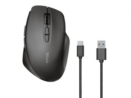 TRUST Bežični miš Themo Wireless (Crni) (23340)