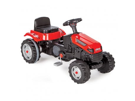 PLISAN Traktor sa pedalama crveni