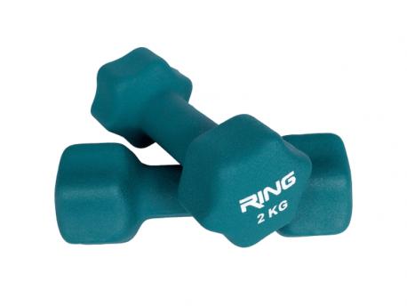 RING Set bućica za aerobik 2x2kg - RX DB2133-2 (Plava)