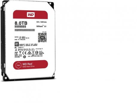 WESTERN DIGITAL WD 8TB 3.5'' SATA III 256MB 5400 WD80EFAX Red