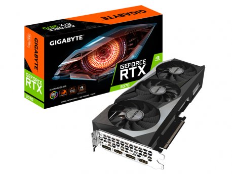 GIGABYTE NVidia GeForce RTX 3070 GAMING, 8GB, 256-bit, GV-N3070GAMING OC-8GD LHR