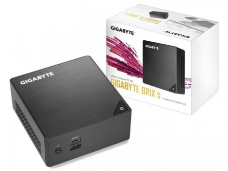 GIGABYTE GB-BLCE-4105 BRIX Mini PC Intel Quad Core J4105 (DES08914) + 2x4GB + 120GB // Win 10 Home