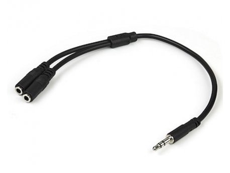 E-GREEN Adapter Audio 3.5mm stereo (M) - 2x 3.5mm stereo (F)