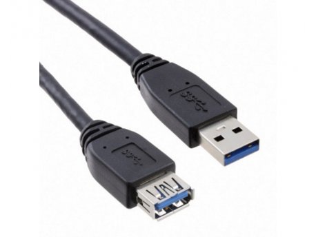 E-GREEN Kabl USB 3.0 A - USB A M/F (produžni) 1.8m crni