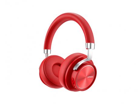 LENOVO HD800 Bluetooth Headphones Red