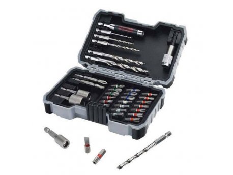 BOSCH plavi alat 35-delni set bitova sa HSS burgijama Extra Hard 2607017327