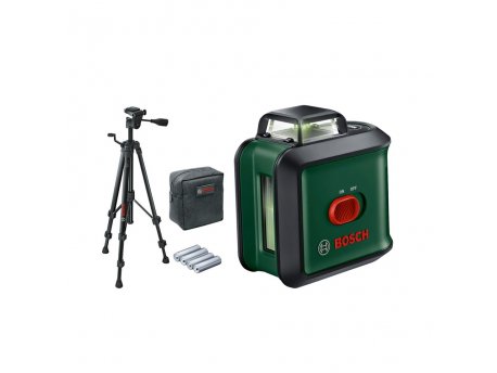 BOSCH zeleni alat UniversalLevel 360 SET samonivelišući laser za linije sa zelenim zrakom i stativom