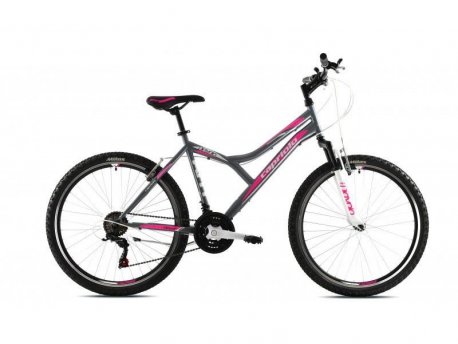 CAPRIOLO MTB DIAVOLO 600FS/18HT sivo-pink