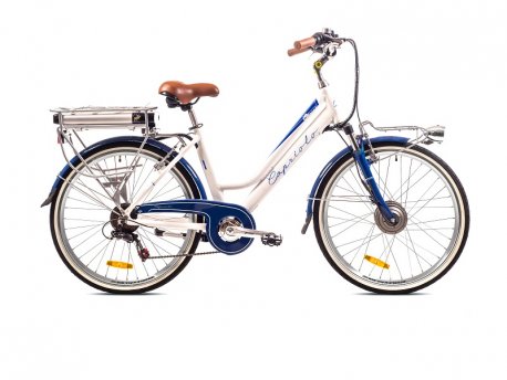 CAPRIOLO Classic e-bike belo-plavo