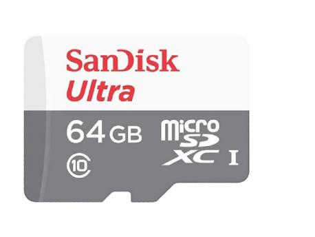SANDISK SDXC 64GB Micro 80MB/s Ultra Androidÿ Class 10 UHS-I
