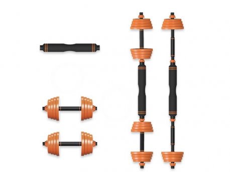 XIAOMI FED Set tegova od 10kg sa dodatnom sipkom sa vezbanje XM8009