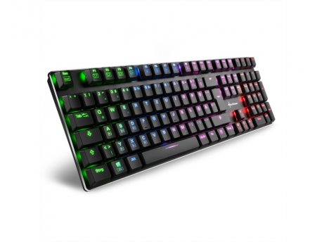 SHARKOON PureWriter RGB US mehanička tastatura red switch