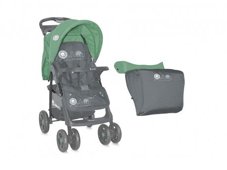 LORELLI BERTONI KOLICA FOXY SA NAVLAKOM GRAY GREEN B-ZONE