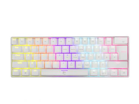 WHITE SHARK Gejmerska tastatura SHINOBI GK-2022 (Bela)