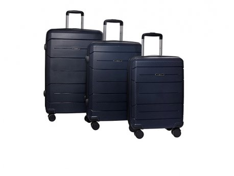 ENOVA MODENA set kofera/trolleys 3/1 Crna 52034080
