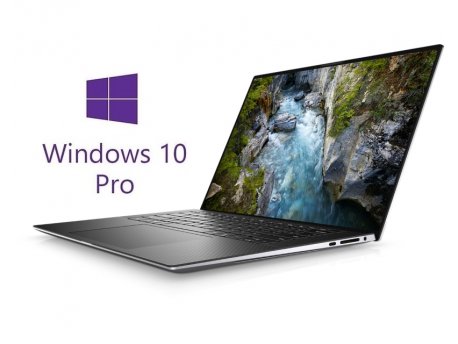 DELL Precision M5550 15.6'' FHD+ i7-10750H 16GB 512GB SSD Quadro T1000 4GB Backlit FP Win10Pro sivi 3yr ProSupport