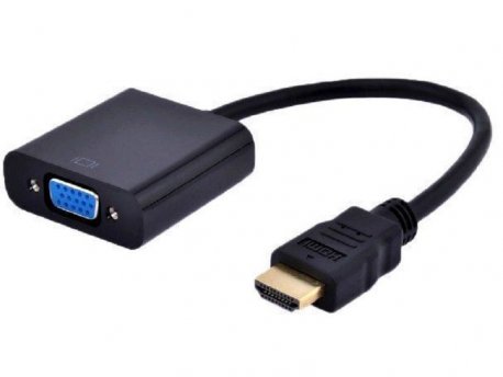GEMBIRD HDMI to VGA + AUDIO adapter cable, single port A-HDMI-VGA-06