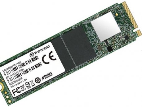TRANSCEND 128GB SSD M.2 2280 NVMe TS128GMTE110S