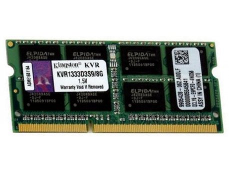 KINGSTON Memorija za notebook Kingston DDR3 8GB 1333MHz