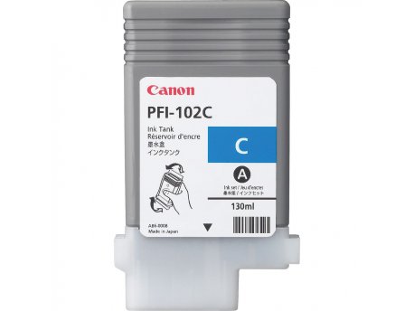 CANON PFI-102 Cyan  Dye (0896B001AA)